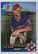 2017 Bowman Draft Blue 101/150 Will Benson #BD-56 1t2c
