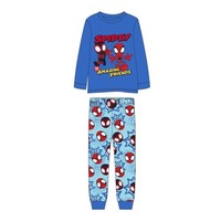 Langarm-Pyjama Single Jersey Spidey Blau - 4 Jahre | Junge Cerdà