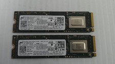 Lot of 2 Micron 2300 512GB M.2 2280 PCIe NVME SSD Solid State Drive - 90% Health