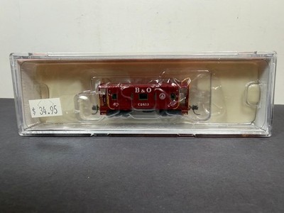 Fox Valley Models N Scale Train FVM 91205 Wagontop Caboose Red B&O C2413