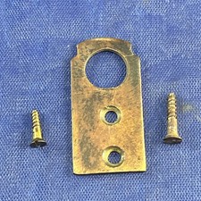 ANTIQUE WALL CLOCK SOLID BRASS HANGING BRACKE...