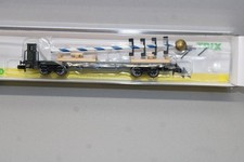 Minitrix 15340 2-Achser Flat Wagon With Zunft...