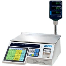 CAS LP-1000NP PRICE COMPUTING SCALE WITH POLE DISPLAY