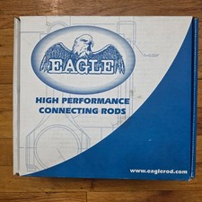 Eagle Sir5700bblw Steel I-beam Sir 5140 Connecting Rods Bushed 5.7  Chevy 350