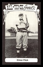 1973 TCMA All-Time Greats Elmer Flick Indians EX-MT *d1