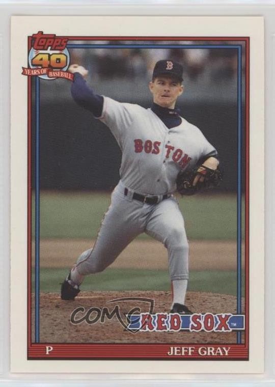1991 O-Pee-Chee Jeff Gray #731 Rookie RC 13h3