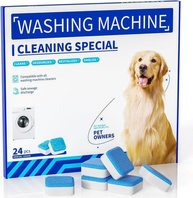 #ad Washing Machine Cleaner Deodorizer amp; Descaler 24 pack $13.99