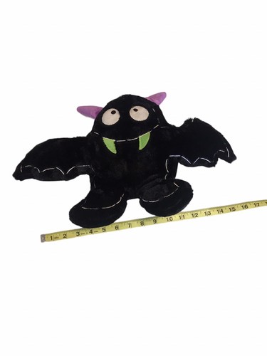 Kellytoy Plüschtier Vampirfledermaus schwarz Stofftier Spielzeug 2017 Halloween Neuheit 16 Zoll - Bild 4 von 6