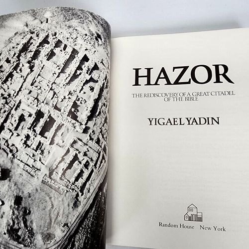Hazor The Rediscovery of a Great Citadel of Bible Hardback Book First Ed Yadin - Picture 4 of 21