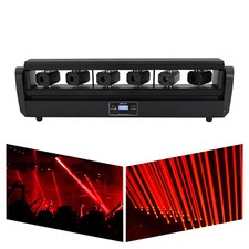 6-Eyes Monster Beam Laser Moving Head Light Red Color DJ Lighting Stages New