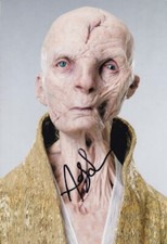 ANDY SERKIS signed Autogramm 20x30cm STAR WARS in Person autograph COA
