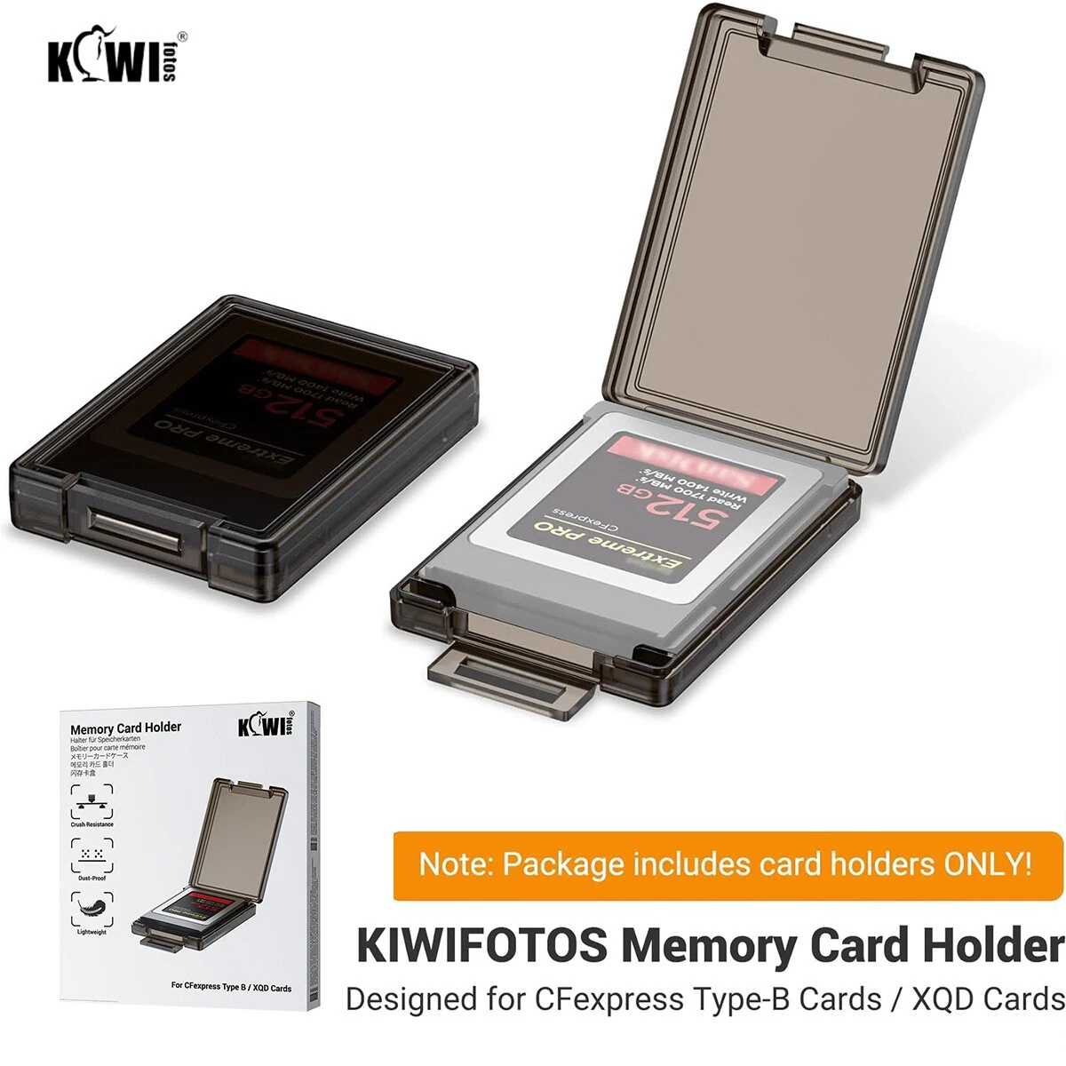 Custodia Porta Schede SD E Micro SD Impermeabile - Contenitore Rigido In ABS Per 8 SD + 8 TF, Protezione Antiurto - 5
