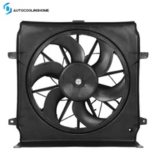 Electric Radiator Cooling Fan 620520 For 2002 2003-2004 Jeep Liberty 3.7L V6 A/C