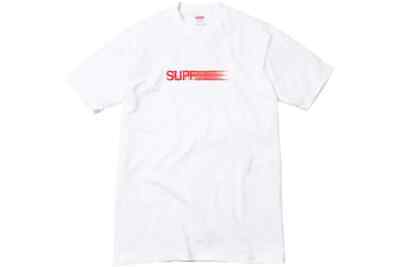 Supreme Motion Logo Tee White Large