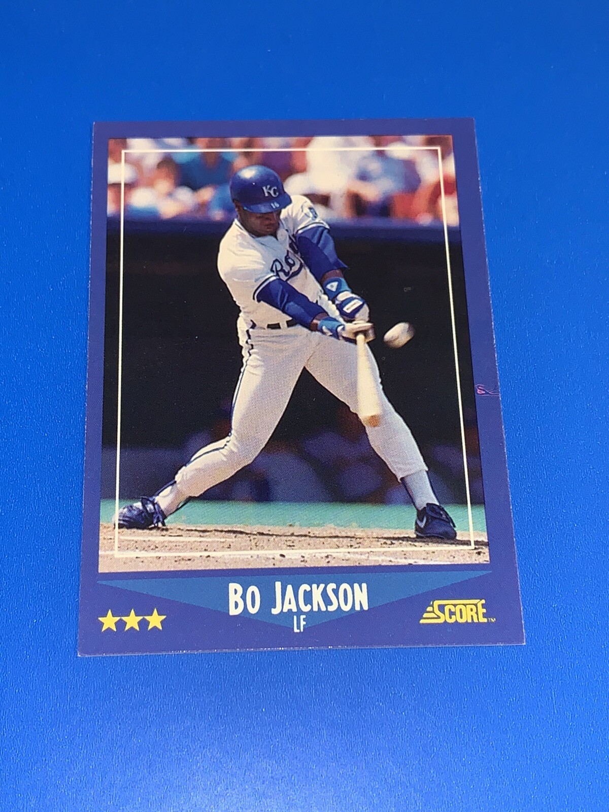 1988 Score Bo Jackson Baseball Card #180 Kansas City Royals Set Break  NM-MINT | eBay