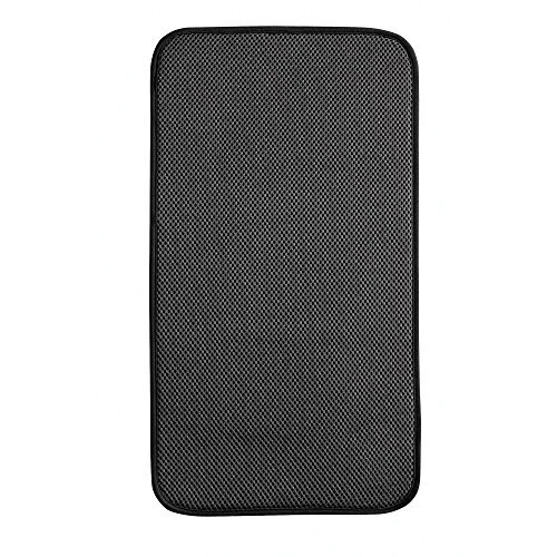 Mini encimera de cocina de tela iDry alfombrilla de secado de platos absorbente delgada negra pequeña Foto 3 de 4