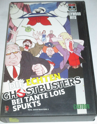 RCA - Die echten Ghostbusters - bei Tante Lois spukts - VHS/Zeichentrick/Komödie