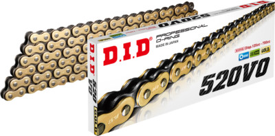 D.I.D. 520 VO Drive Chain 100 Links Gold/Black 520VOG100FB