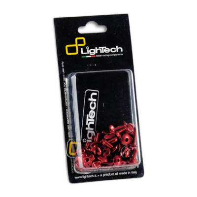 Rahmenschraubensatz Lightech rot für Honda INTEGRA S 750 2012-2013