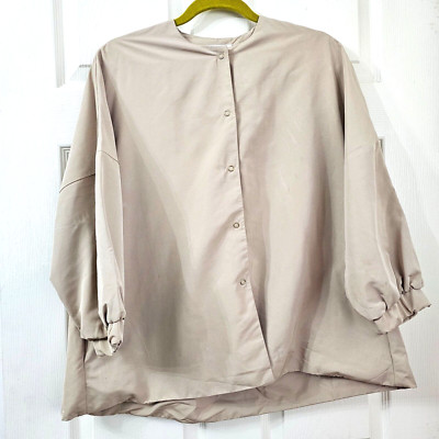 S.T. CLOSET FRABJOUS minimalistische Damenjacke Oberteil UK14 Taschen japanischer Designer