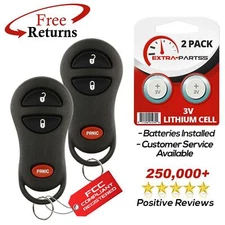 2 For 1999 2000 2001 2002 2003 2004 Jeep Grand Cherokee Remote Key Fob 56036859