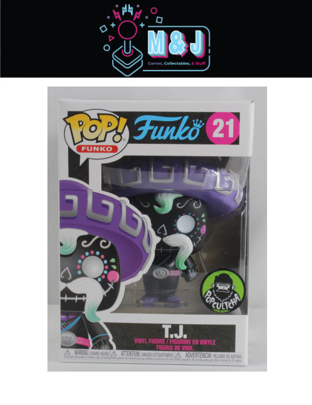 Sale Spastik Plastik Funko Pop Vinyl Funko: T.j #21 Vinyl Figure Popcultcha Exclusive
