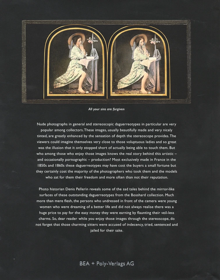 LE NU STÉRÉOSCOPIQUE : LES MODÈLES ET LEUR HISTOIRE collection de daguerréotypes - Photo 2/4