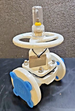 ITT Dia-Flo 1.5" DIA-Flo Valve Corrosion Resistant DI Epoxy Coating Weir FLANGED