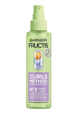 Garnier Fructis Curls Method Moisturizing Spray for Curly Hair 5 fl.oz.