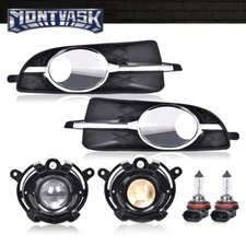 Fit For 2010-2013 Buick LaCrosse Left+Right Clear Bumper Fog Lights w/ Bulbs New
