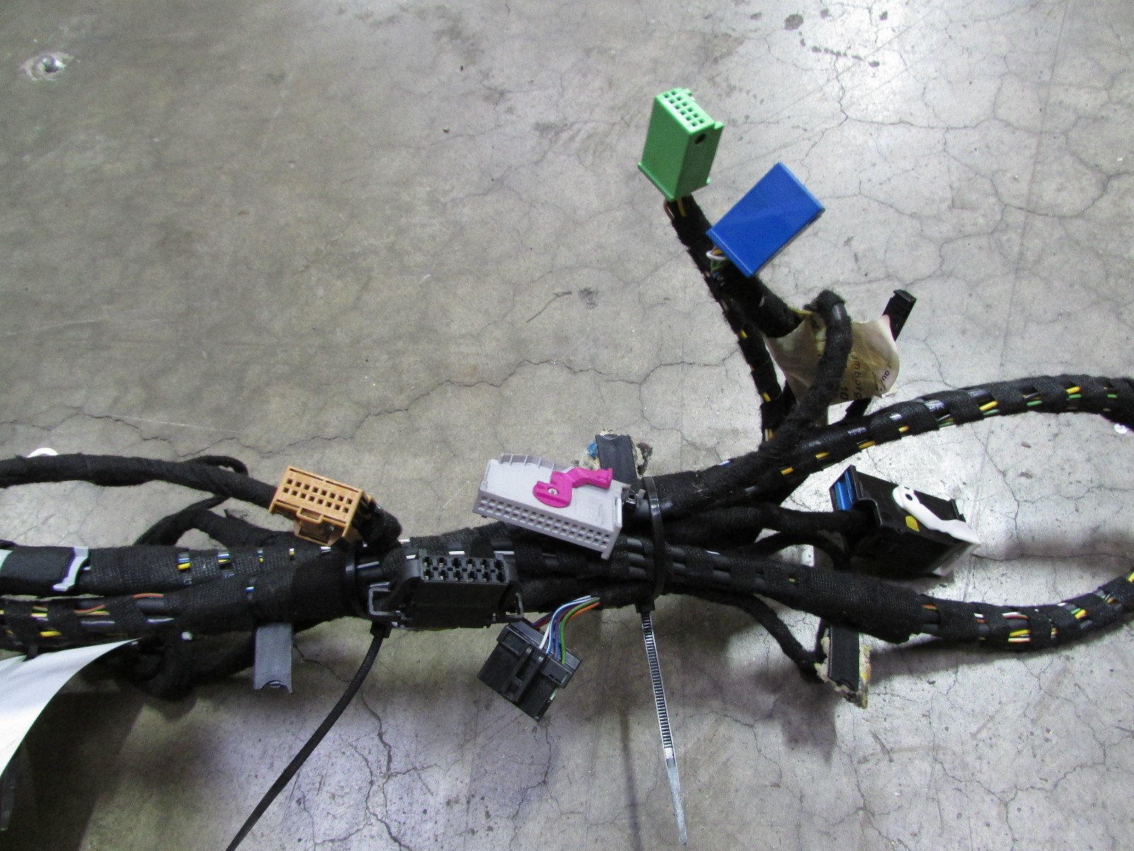 Lamborghini Gallardo LP560, Multimedia Radio Cable Harness, Used, P/N 408971551B