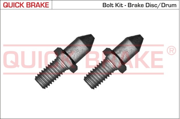 Quick Brake 11678K Schraube Set, Bremse Bremsscheiben FüR CitroëN, Fiat, Lancia,-image