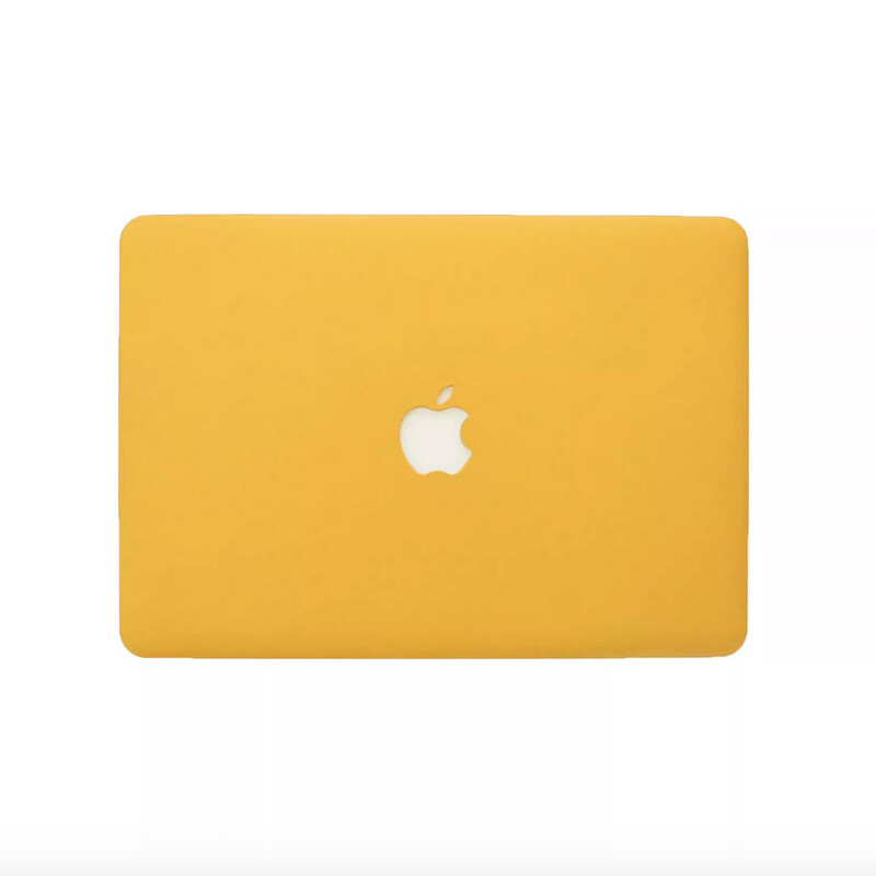 Warm Yellow Shell Case Cover For MacBook Air 13 15 MacBook Pro 13 14 15 16  inch