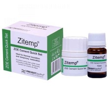 Dental Zitemp ZOE Cement A Quick Set Zinc oxide-eugenol Cement PL