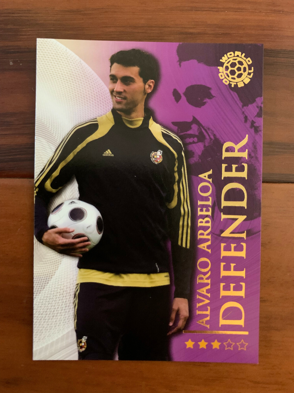 2009 Futera World Football Soccer - Spain ALVARO ARBELOA MINT