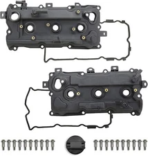 MITZONE Engine Valve Cover Kit Left & Right with Gasket & Bolts Compatible with