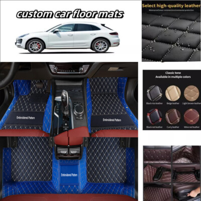 For Volkswagen Phaeton Eos Scirocco Sharan UP Touareg Passat Atlas Car Floor Mat