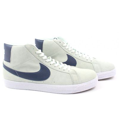 Nike SB Zoom Blazer Mid Mint Barely Green Navy & White Size Men's 15 864349-303