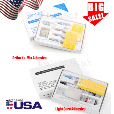 Dental Brace Orthodontic Bonding Light Cure Adhesive Direct Bonding Gel System