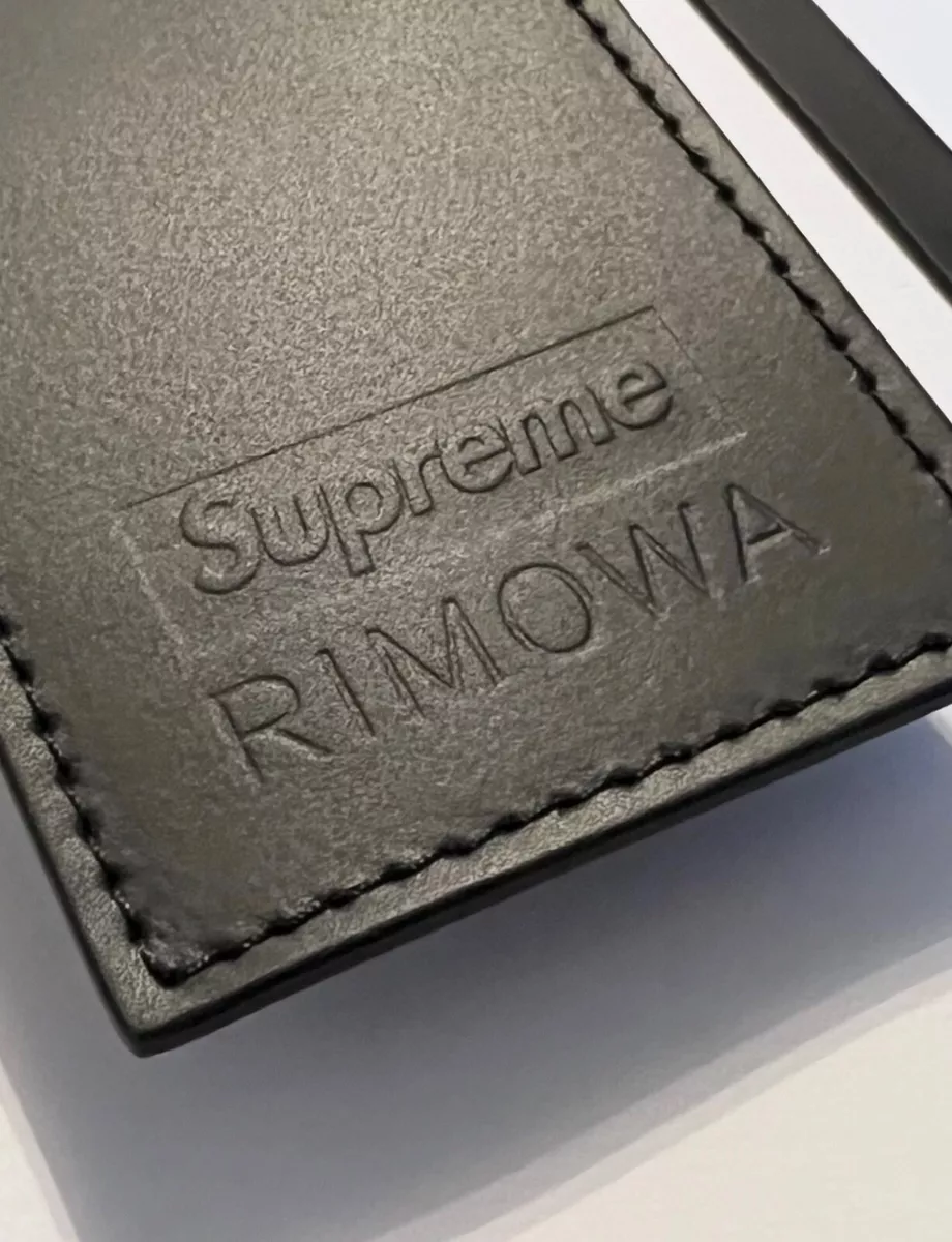 Supreme RIMOWA Luggage Tag eBay