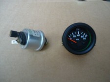 Oil pressure gauge with oil sender transducer...