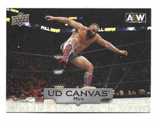 SP 2022 Upper Deck AEW All Elite Wrestling UD Canvas #C36 Miro Rusev WWE Card