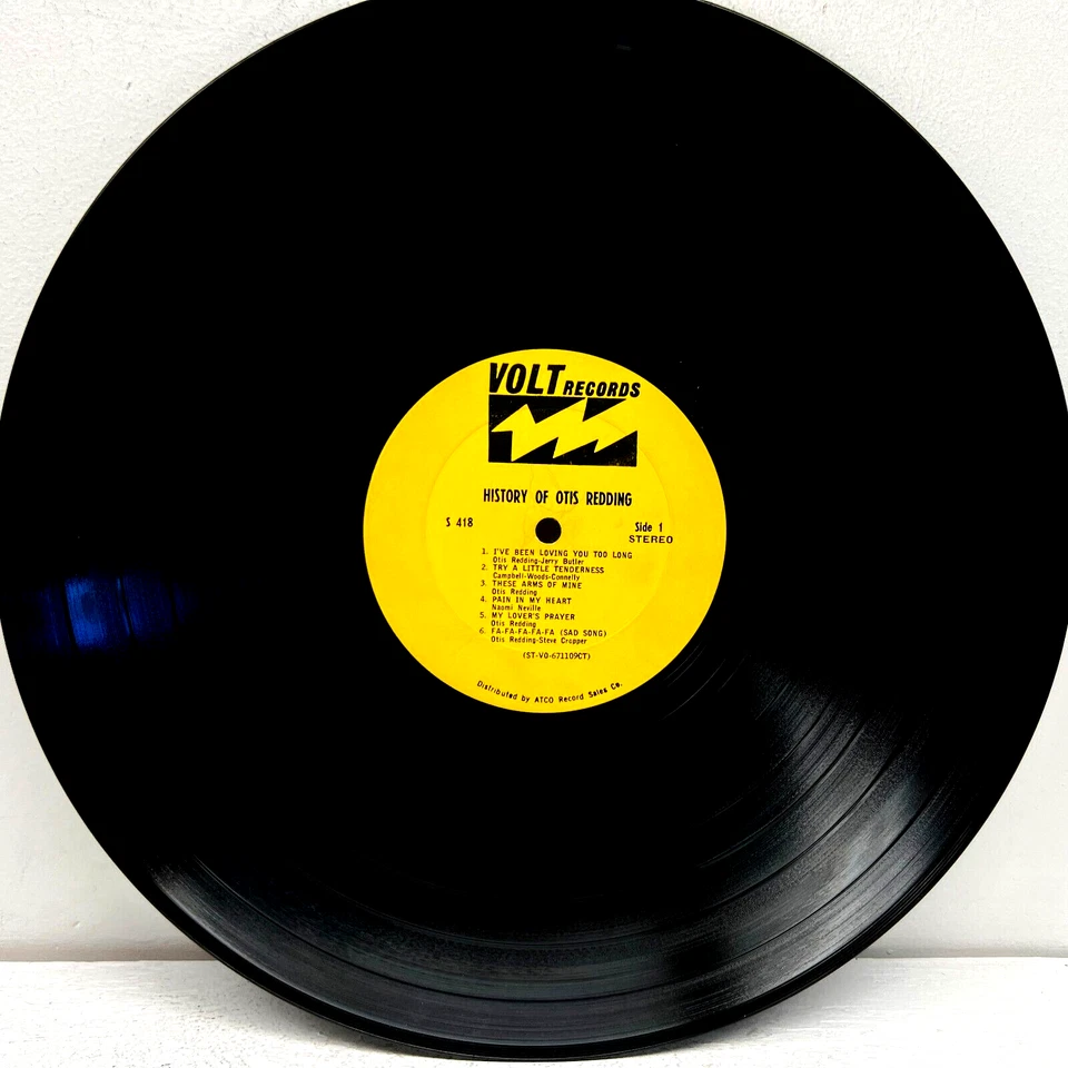 Otis Redding History Of 1967 Vinyl Volt Records 1st Press - Image 2 of 4