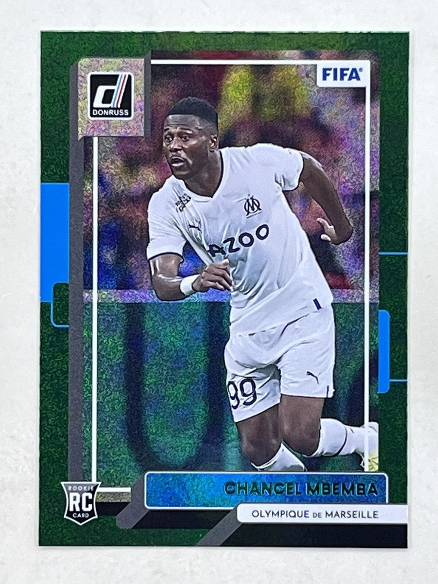 Chancel Mbemba 2022-23 Panini Donruss Green RC #89 Olympique de Marseille Card