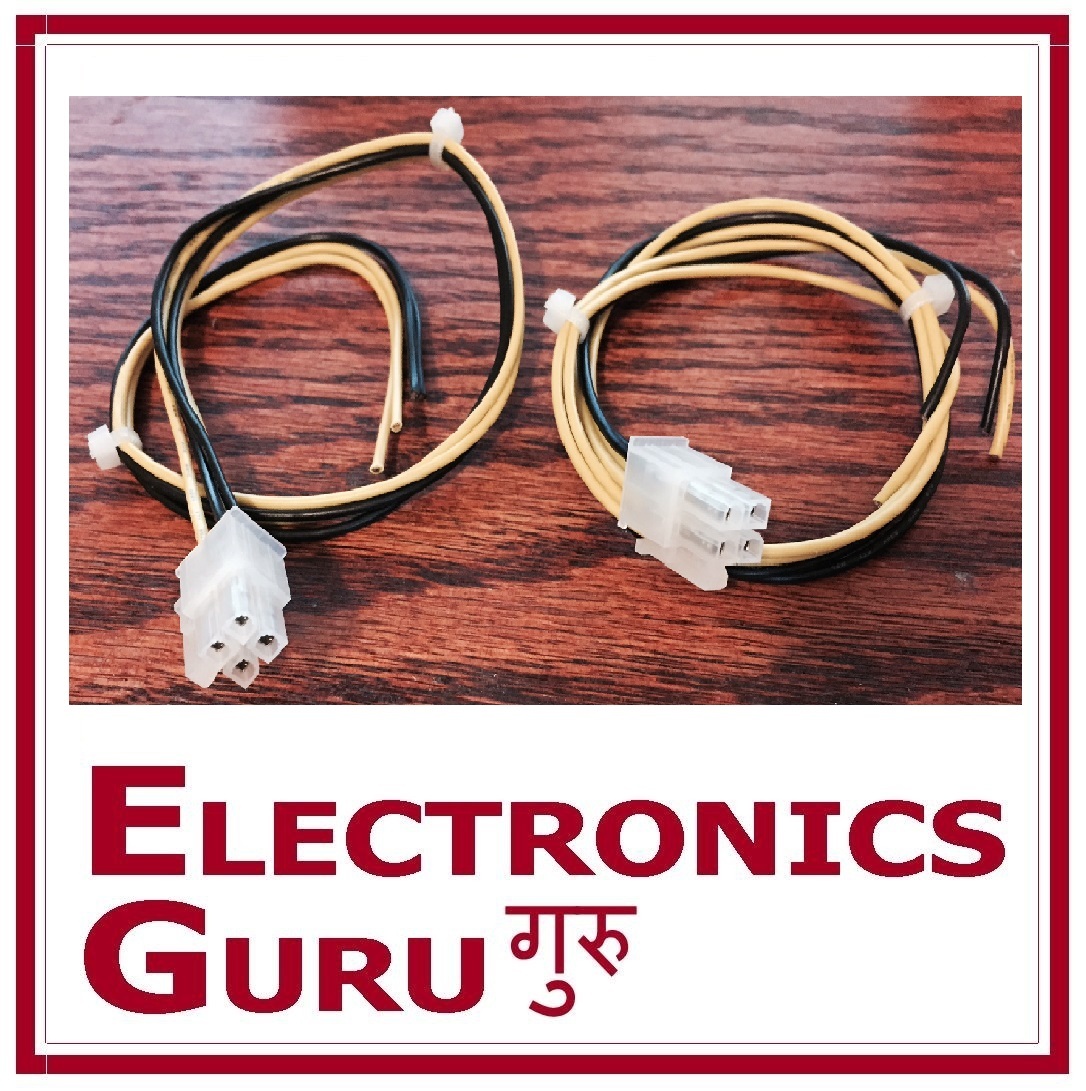 4-Pin High Level Input Harness - Compatible With JBL, Rockville & MTX Amplifiers