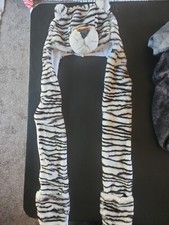 Toboggan Hat With Warmers For Child-Animal Theme: Tiger - New