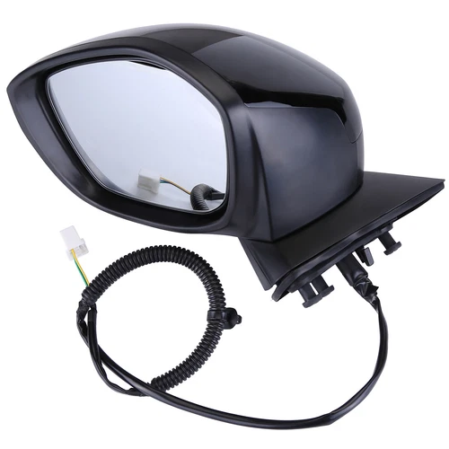 NEW LEFT DRIVER SIDE FOR HONDA CIVIC 2022 2023 3 PINS POWER ADJUST BLACK MIRROR