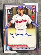 2024 Bowman Chrome 1st PROSPECT ROOKIE AUTO Yaikel Mijares Item 10