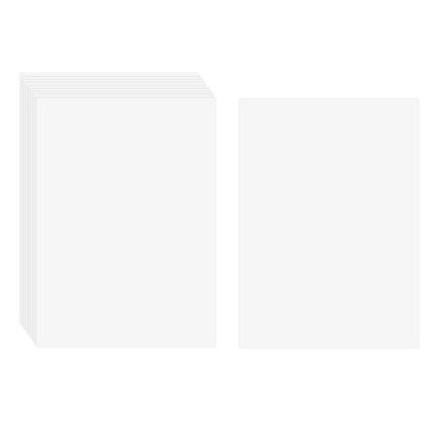 100pcs Clear Plastic Envelopes 7x10 Inch 3.12 Mil for General Use