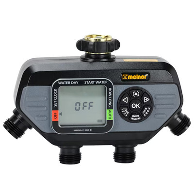 [BIG SALE] Melnor 4 Output Port Stationary Digital hose end timer